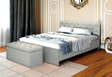 Кровать с мягким изголовьем Версаль Анита с ортопедическим основанием 140*200 в Лангепасе