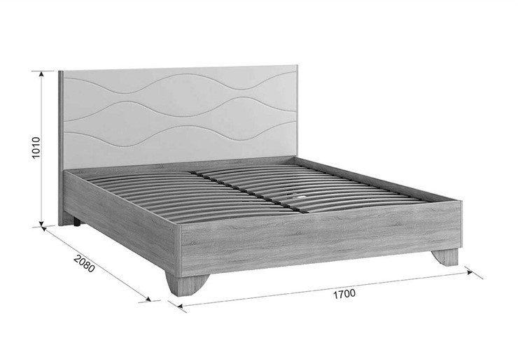 Кровать 2-спальная Зара, 1.6 Комфорт в Советском - изображение 3