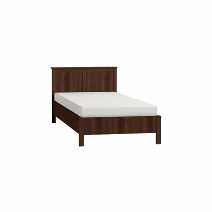 Кровать односпальная Sherlock 45 + 5.1 Основание с гибкими ламелями металл 900, Орех шоколадный в Нефтеюганске - изображение