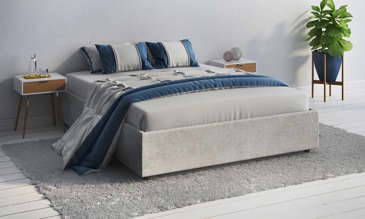 Кровать спальная Scandinavia 180х200 с основанием в Лангепасе - изображение 15