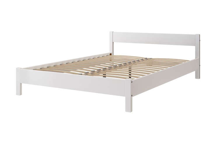 Спальная кровать Эби (Белый античный) 160х200 в Нижневартовске - изображение 1