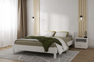Спальная кровать Эби (Белый античный) 160х200 в Лангепасе - предосмотр 2