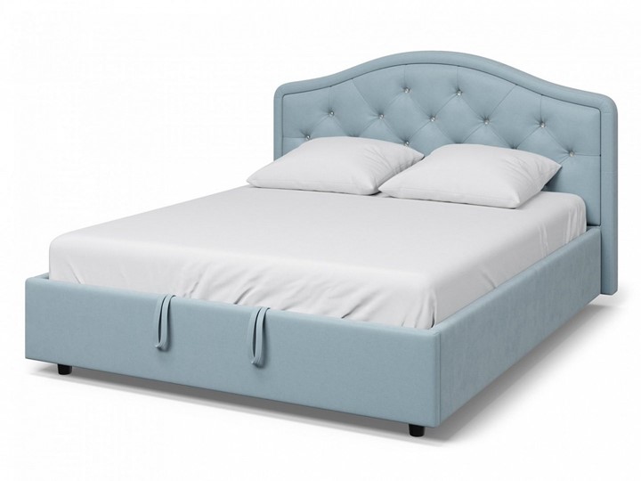 Спальная кровать Кристалл 4 1400х2000 без подъёмного механизма в Советском - изображение 1