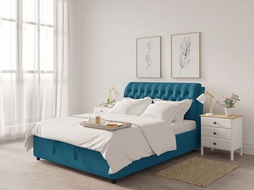 Спальная кровать Siena-2 1200х1900 с подъёмным механизмом в Радужном