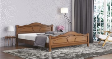 Двуспальная кровать СВ-Стиль Легенда 160*200 с основанием в Сургуте