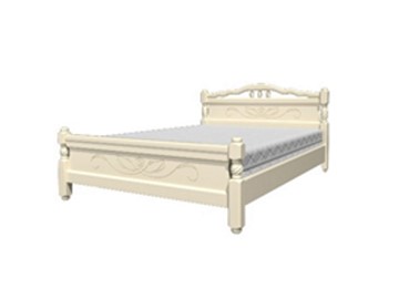 Кровать спальная Карина-6 (Слоновая кость) 160х200 в Лангепасе