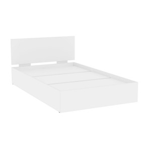 Кровать Алиса (L10) Белый, с основанием в Нижневартовске