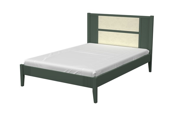 Кровать Бетти из массива сосны (Оливковый) 140х200 в Лангепасе - изображение