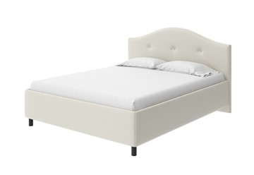 Кровать в спальню Como (Veda) 7 140x200, Экокожа (Белый) в Лангепасе