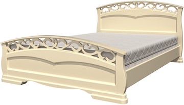 Полутороспальная кровать Грация-1 (слоновая кость) 140х200 в Урае