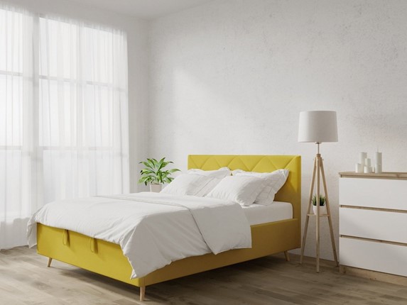 Кровать 1,5-спальная Kim 1400х1900 с подъёмным механизмом в Радужном - изображение