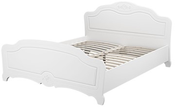 Полуторная кровать Лотос (Белый) 160х200 в Сургуте - предосмотр 1