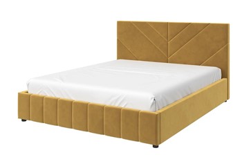 Полутороспальная кровать Нельсон Линия 140х200 (вариант 1) с основанием в Когалыме