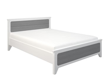 1,5-спальная кровать Соня 1200, Белый/Серый в Югорске