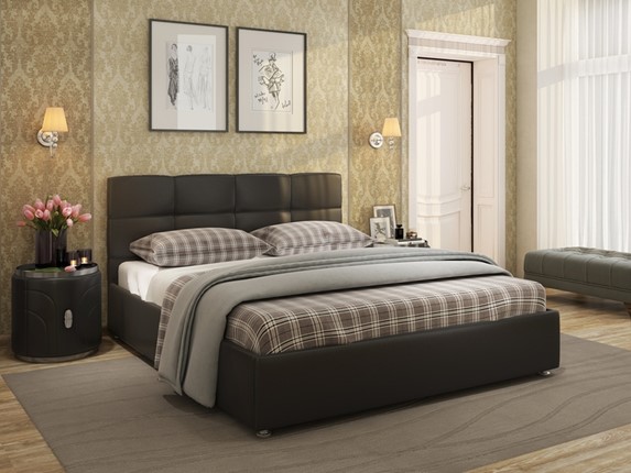 Кровать Jaklin размер 140*200 с основанием в Лангепасе - изображение