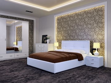 Спальная кровать Релакс Adele размер 160*200 с основанием в Пыть-Яхе