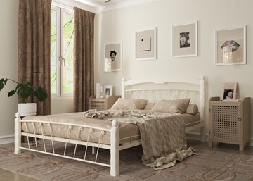 Кровать Муза 1, 1400, белый в Нягани