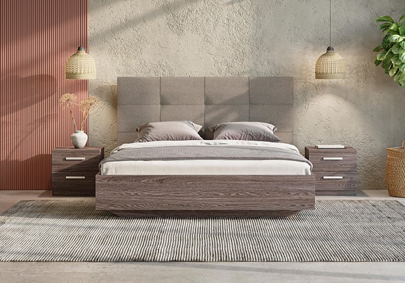 Кровать с механизмом 1.5-спальная Victoria (ясень анкор) 140х200 в Нягани - изображение