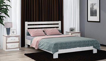 Двуспальная кровать Вероника (Белый Античный) 160х200 в Урае