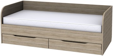 Кровать-софа КС09 с основанием, цвет Дуб Сонома в Сургуте