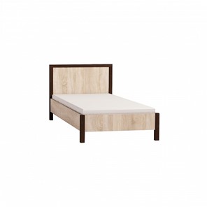 Односпальная кровать Bauhaus 5 + 5.1 Основание с гибкими ламелями 900, Дерево, Дуб Сонома в Сургуте