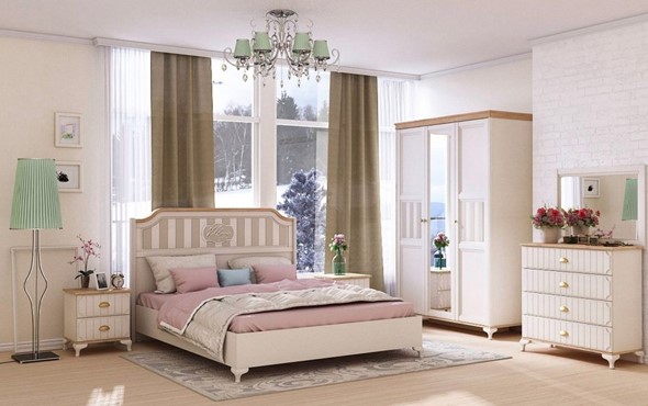 Модульная спальня Вилладжио, набор 1 в Югорске - изображение