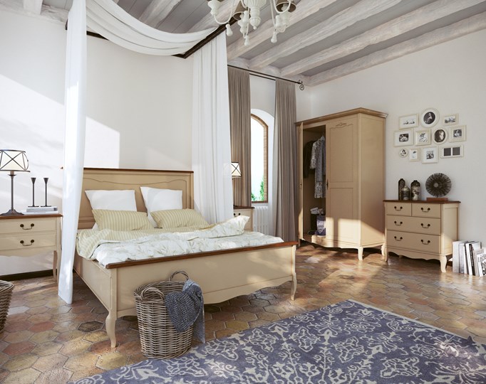 Гарнитур в спальню Leontina №1 Бежевый в Югорске - изображение