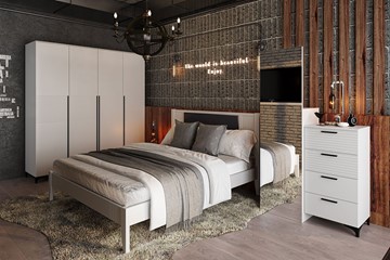 Модульная спальня Брента (Белый) в Нижневартовске