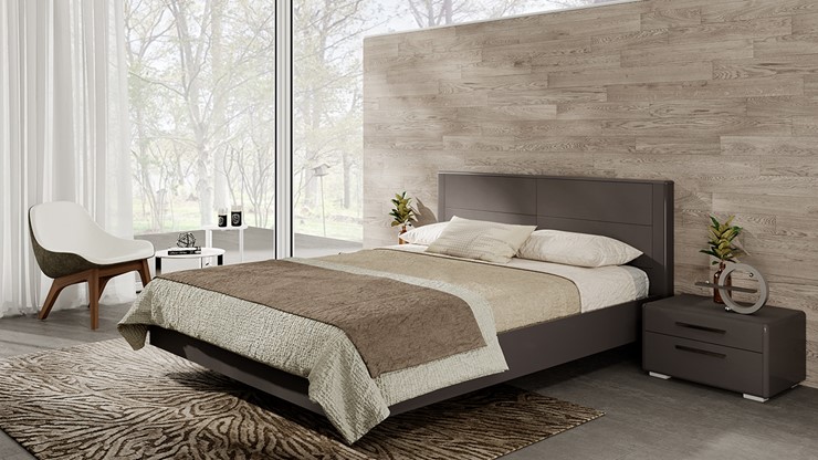 Модульная спальня Наоми №1, цвет Фон серый, Джут в Урае - изображение 3