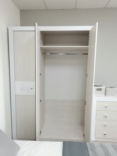 Модульная спальня Амели Дуб Харбор/Белый в Когалыме - изображение 3
