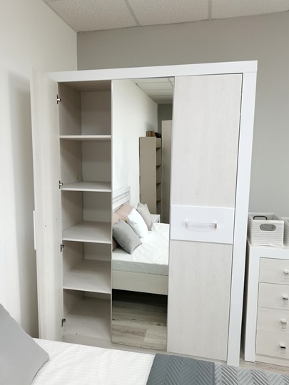 Модульная спальня Амели Дуб Харбор/Белый в Когалыме - изображение 4