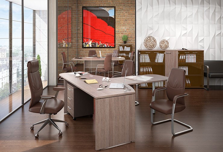 Набор мебели в офис Xten для начальника отдела в Лангепасе - изображение 2