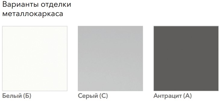 Офисный комплект мебели А4 (металлокаркас QUATTRO) белый премиум / металлокаркас белый в Советском - изображение 4