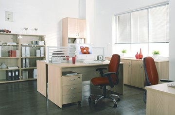 Офисный набор мебели Формула (вяз светлый) в Лангепасе - предосмотр 5