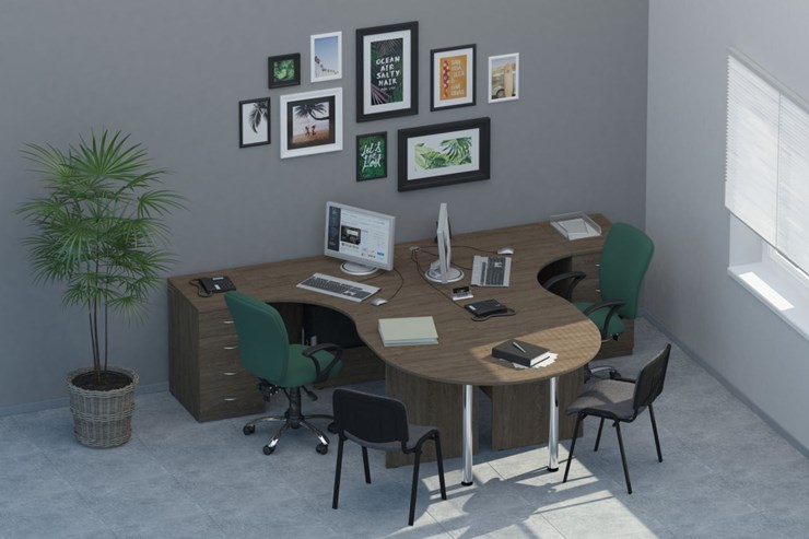 Набор мебели в офис Twin в Лангепасе - изображение
