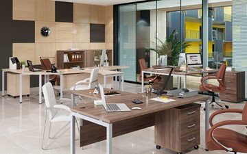 Набор мебели в офис Xten S 1 - один стол с приставным брифингом в Когалыме
