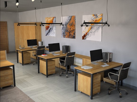 Набор мебели в офис Public Comfort в Нефтеюганске - изображение