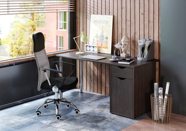 Офисный комплект мебели Home Office (Венге Цаво) в Лангепасе - изображение