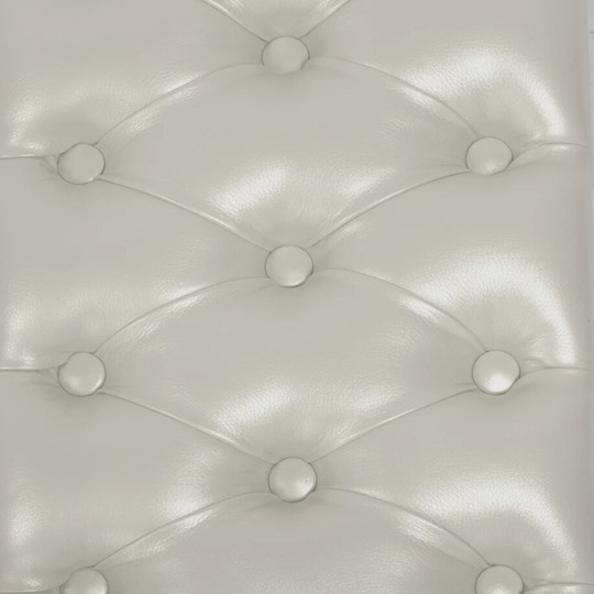 Банкетка Грейс, цвет Молочный дуб/экокожа Белый каретная стяжка в Радужном - изображение 4