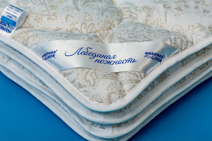 Одеяло всесезонное двуспальное Лебединая нежность в Нижневартовске - изображение 1