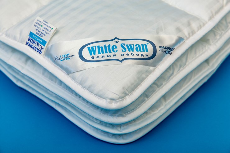 Одеяло всесезонное двуспальное Белый лебедь в Лангепасе - изображение 1