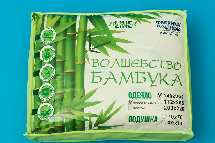 Одеяло всесезонное евро Волшебство бамбука в Когалыме - изображение 2