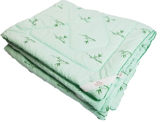 Стеганое одеяло Бамбук, всесезонное п/э вакуум в Нягани - изображение