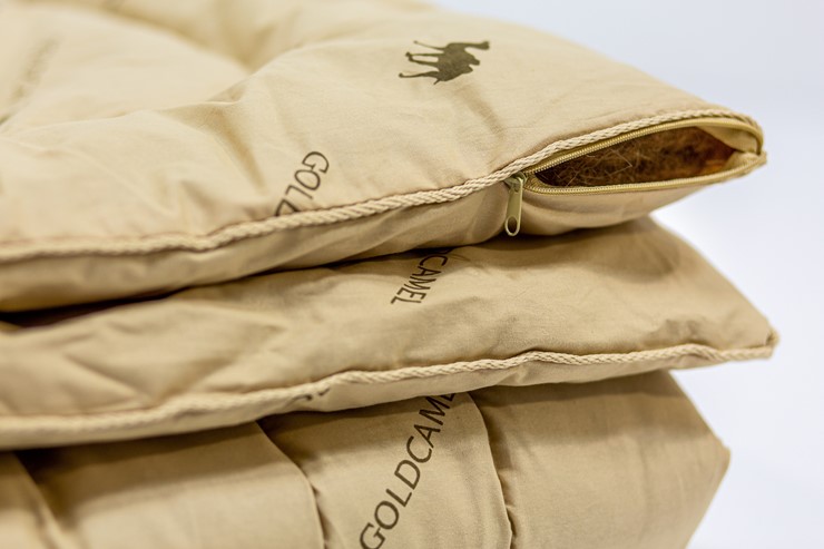 Одеяло зимнее полутороспальное Gold Camel в Нижневартовске - изображение 1