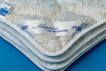 Одеяло всесезонное полутороспальное Лебединая нежность в Ханты-Мансийске - предосмотр 1
