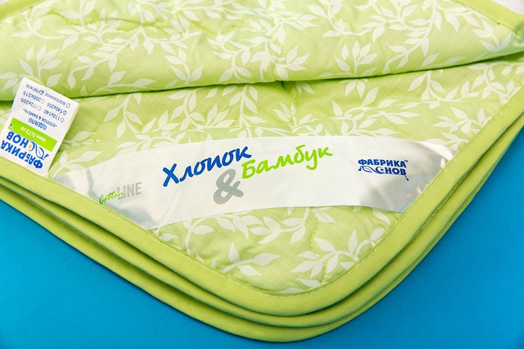 Одеяло лёгкое полутороспальное Хлопок & Бамбук в Югорске - изображение 1