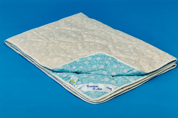 Одеяло легкое двуспальное Хлопок &  Лен в Лангепасе - изображение