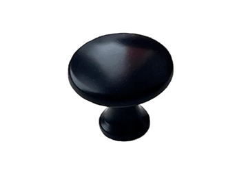 Ручка кнопка 0010 (0) Черный матовый в Урае