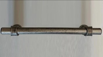 Ручка-скоба (128 мм), античное серебро Прованс в Нягани