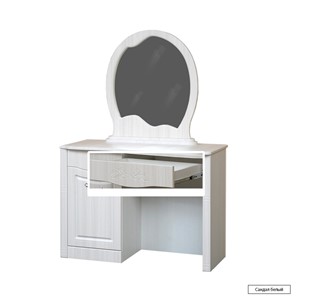 Стол туалетный Ева-10 с зеркалом в Нижневартовске - предосмотр 1